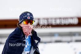 19.03.2021, Oestersund, Sweden, (SWE): Clare Egan (USA) - IBU World Cup Biathlon, sprint women, Oestersund (SWE). www.nordicfocus.com. © Manzoni/NordicFocus. Every downloaded picture is fee-liable.