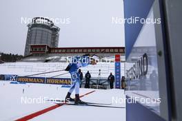 19.03.2021, Oestersund, Sweden, (SWE): Nastassia Kinnunen (FIN) - IBU World Cup Biathlon, sprint women, Oestersund (SWE). www.nordicfocus.com. © Manzoni/NordicFocus. Every downloaded picture is fee-liable.