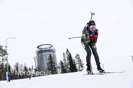 19.03.2021, Oestersund, Sweden, (SWE): Natalja Kocergina (LTU) - IBU World Cup Biathlon, sprint women, Oestersund (SWE). www.nordicfocus.com. © Manzoni/NordicFocus. Every downloaded picture is fee-liable.