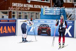 19.03.2021, Oestersund, Sweden, (SWE): Deedra Irwin (USA) - IBU World Cup Biathlon, sprint women, Oestersund (SWE). www.nordicfocus.com. © Manzoni/NordicFocus. Every downloaded picture is fee-liable.