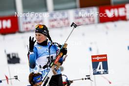 18.03.2021, Oestersund, Sweden, (SWE): Chloe Chevalier (FRA) - IBU World Cup Biathlon, sprint women, Oestersund (SWE). www.nordicfocus.com. © Manzoni/NordicFocus. Every downloaded picture is fee-liable.