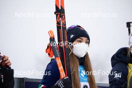 18.03.2021, Oestersund, Sweden, (SWE): Dorothea Wierer (ITA) - IBU World Cup Biathlon, sprint women, Oestersund (SWE). www.nordicfocus.com. © Manzoni/NordicFocus. Every downloaded picture is fee-liable.