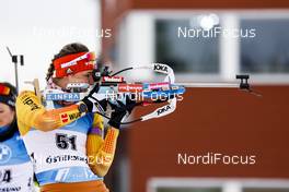 18.03.2021, Oestersund, Sweden, (SWE): Denise Herrmann (GER) - IBU World Cup Biathlon, sprint women, Oestersund (SWE). www.nordicfocus.com. © Manzoni/NordicFocus. Every downloaded picture is fee-liable.