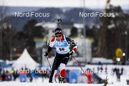 19.03.2021, Oestersund, Sweden, (SWE): Sari Maeda (JPN) - IBU World Cup Biathlon, sprint women, Oestersund (SWE). www.nordicfocus.com. © Manzoni/NordicFocus. Every downloaded picture is fee-liable.