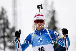 19.03.2021, Oestersund, Sweden, (SWE): Mari Eder (FIN) - IBU World Cup Biathlon, sprint women, Oestersund (SWE). www.nordicfocus.com. © Manzoni/NordicFocus. Every downloaded picture is fee-liable.