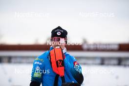 17.03.2021, Oestersund, Sweden, (SWE): Fabien Claude (FRA) - IBU World Cup Biathlon, training, Oestersund (SWE). www.nordicfocus.com. © Manzoni/NordicFocus. Every downloaded picture is fee-liable.