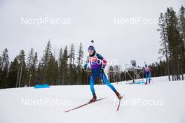 17.03.2021, Oestersund, Sweden, (SWE): Aita Gasparin (SUI) - IBU World Cup Biathlon, training, Oestersund (SWE). www.nordicfocus.com. © Manzoni/NordicFocus. Every downloaded picture is fee-liable.