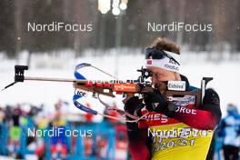18.03.2021, Oestersund, Sweden, (SWE): Endre Stroemsheim (NOR) - IBU World Cup Biathlon, training, Oestersund (SWE). www.nordicfocus.com. © Manzoni/NordicFocus. Every downloaded picture is fee-liable.