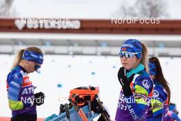 17.03.2021, Oestersund, Sweden, (SWE): Dzinara Alimbekava (BLR) - IBU World Cup Biathlon, training, Oestersund (SWE). www.nordicfocus.com. © Manzoni/NordicFocus. Every downloaded picture is fee-liable.