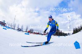 18.03.2021, Oestersund, Sweden, (SWE): Jesper Nelin (SWE) - IBU World Cup Biathlon, training, Oestersund (SWE). www.nordicfocus.com. © Manzoni/NordicFocus. Every downloaded picture is fee-liable.