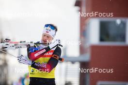 18.03.2021, Oestersund, Sweden, (SWE): Tarjei Boe (NOR) - IBU World Cup Biathlon, training, Oestersund (SWE). www.nordicfocus.com. © Manzoni/NordicFocus. Every downloaded picture is fee-liable.