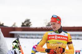 17.03.2021, Oestersund, Sweden, (SWE): Benedikt Doll (GER) - IBU World Cup Biathlon, training, Oestersund (SWE). www.nordicfocus.com. © Manzoni/NordicFocus. Every downloaded picture is fee-liable.