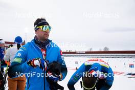 17.03.2021, Oestersund, Sweden, (SWE): Emilien Claude (FRA) - IBU World Cup Biathlon, training, Oestersund (SWE). www.nordicfocus.com. © Manzoni/NordicFocus. Every downloaded picture is fee-liable.