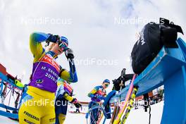 18.03.2021, Oestersund, Sweden, (SWE): Mona Brorsson (SWE) - IBU World Cup Biathlon, training, Oestersund (SWE). www.nordicfocus.com. © Manzoni/NordicFocus. Every downloaded picture is fee-liable.