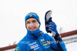 18.03.2021, Oestersund, Sweden, (SWE): Gabriel Stegmayr (SWE) - IBU World Cup Biathlon, training, Oestersund (SWE). www.nordicfocus.com. © Manzoni/NordicFocus. Every downloaded picture is fee-liable.