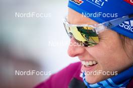 18.03.2021, Oestersund, Sweden, (SWE): Vanessa Hinz (GER) - IBU World Cup Biathlon, training, Oestersund (SWE). www.nordicfocus.com. © Manzoni/NordicFocus. Every downloaded picture is fee-liable.