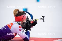 18.03.2021, Oestersund, Sweden, (SWE): Paulina Fialkova (SVK) - IBU World Cup Biathlon, training, Oestersund (SWE). www.nordicfocus.com. © Manzoni/NordicFocus. Every downloaded picture is fee-liable.