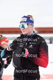 17.03.2021, Oestersund, Sweden, (SWE): Amy Baserga (SUI) - IBU World Cup Biathlon, training, Oestersund (SWE). www.nordicfocus.com. © Manzoni/NordicFocus. Every downloaded picture is fee-liable.