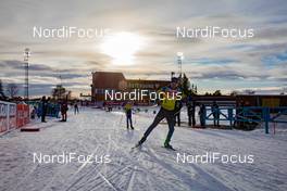 17.03.2021, Oestersund, Sweden, (SWE): Sebastian Samuelsson (SWE) - IBU World Cup Biathlon, training, Oestersund (SWE). www.nordicfocus.com. © Manzoni/NordicFocus. Every downloaded picture is fee-liable.
