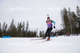 17.03.2021, Oestersund, Sweden, (SWE): Chloe Chevalier (FRA) - IBU World Cup Biathlon, training, Oestersund (SWE). www.nordicfocus.com. © Manzoni/NordicFocus. Every downloaded picture is fee-liable.