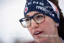 18.03.2021, Oestersund, Sweden, (SWE): Deedra Irwin (USA) - IBU World Cup Biathlon, training, Oestersund (SWE). www.nordicfocus.com. © Manzoni/NordicFocus. Every downloaded picture is fee-liable.