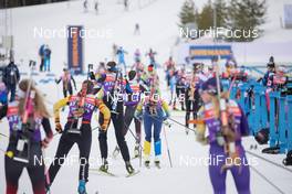 18.03.2021, Oestersund, Sweden, (SWE): Event Feature: undefined athletes compete - IBU World Cup Biathlon, training, Oestersund (SWE). www.nordicfocus.com. © Manzoni/NordicFocus. Every downloaded picture is fee-liable.