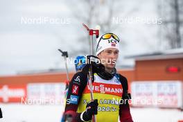 17.03.2021, Oestersund, Sweden, (SWE): Sturla Holm Laegreid (NOR) - IBU World Cup Biathlon, training, Oestersund (SWE). www.nordicfocus.com. © Manzoni/NordicFocus. Every downloaded picture is fee-liable.
