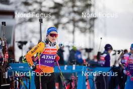18.03.2021, Oestersund, Sweden, (SWE): Anna Weidel (GER) - IBU World Cup Biathlon, training, Oestersund (SWE). www.nordicfocus.com. © Manzoni/NordicFocus. Every downloaded picture is fee-liable.
