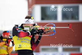 18.03.2021, Oestersund, Sweden, (SWE): Sturla Holm Laegreid (NOR) - IBU World Cup Biathlon, training, Oestersund (SWE). www.nordicfocus.com. © Manzoni/NordicFocus. Every downloaded picture is fee-liable.