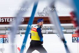 17.03.2021, Oestersund, Sweden, (SWE): Benjamin Weger (SUI) - IBU World Cup Biathlon, training, Oestersund (SWE). www.nordicfocus.com. © Manzoni/NordicFocus. Every downloaded picture is fee-liable.