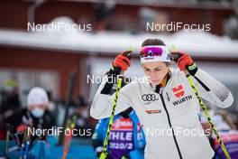 18.03.2021, Oestersund, Sweden, (SWE): Vanessa Voigt (GER) - IBU World Cup Biathlon, training, Oestersund (SWE). www.nordicfocus.com. © Manzoni/NordicFocus. Every downloaded picture is fee-liable.