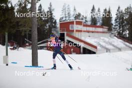 17.03.2021, Oestersund, Sweden, (SWE): Clare Egan (USA) - IBU World Cup Biathlon, training, Oestersund (SWE). www.nordicfocus.com. © Manzoni/NordicFocus. Every downloaded picture is fee-liable.
