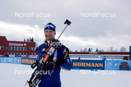 18.03.2021, Oestersund, Sweden, (SWE): Dominik Windisch (ITA) - IBU World Cup Biathlon, training, Oestersund (SWE). www.nordicfocus.com. © Manzoni/NordicFocus. Every downloaded picture is fee-liable.