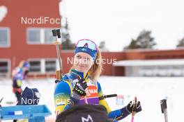 17.03.2021, Oestersund, Sweden, (SWE): Mona Brorsson (SWE) - IBU World Cup Biathlon, training, Oestersund (SWE). www.nordicfocus.com. © Manzoni/NordicFocus. Every downloaded picture is fee-liable.
