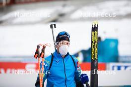 17.03.2021, Oestersund, Sweden, (SWE): Quentin Fillon Maillet (FRA) - IBU World Cup Biathlon, training, Oestersund (SWE). www.nordicfocus.com. © Manzoni/NordicFocus. Every downloaded picture is fee-liable.