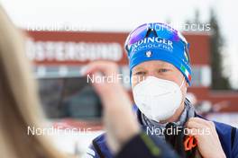 17.03.2021, Oestersund, Sweden, (SWE): Lukas Hofer (ITA) - IBU World Cup Biathlon, training, Oestersund (SWE). www.nordicfocus.com. © Manzoni/NordicFocus. Every downloaded picture is fee-liable.