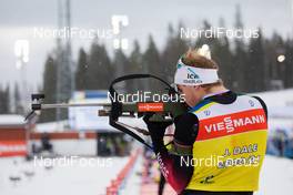 18.03.2021, Oestersund, Sweden, (SWE): Johannes Dale (NOR) - IBU World Cup Biathlon, training, Oestersund (SWE). www.nordicfocus.com. © Manzoni/NordicFocus. Every downloaded picture is fee-liable.