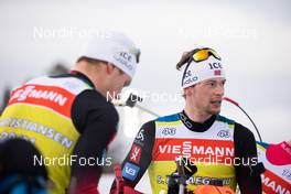 18.03.2021, Oestersund, Sweden, (SWE): Sturla Holm Laegreid (NOR) - IBU World Cup Biathlon, training, Oestersund (SWE). www.nordicfocus.com. © Manzoni/NordicFocus. Every downloaded picture is fee-liable.