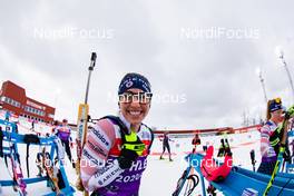 18.03.2021, Oestersund, Sweden, (SWE): Deedra Irwin (USA) - IBU World Cup Biathlon, training, Oestersund (SWE). www.nordicfocus.com. © Manzoni/NordicFocus. Every downloaded picture is fee-liable.