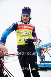 17.03.2021, Oestersund, Sweden, (SWE): Jeremy Finello (SUI) - IBU World Cup Biathlon, training, Oestersund (SWE). www.nordicfocus.com. © Manzoni/NordicFocus. Every downloaded picture is fee-liable.