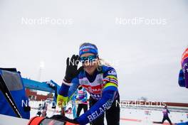17.03.2021, Oestersund, Sweden, (SWE): Hanna Sola (BLR) - IBU World Cup Biathlon, training, Oestersund (SWE). www.nordicfocus.com. © Manzoni/NordicFocus. Every downloaded picture is fee-liable.