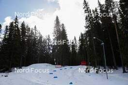 21.03.2021, Oestersund, Sweden, (SWE): Feature: Track atmosphere  - IBU World Cup Biathlon, training, Oestersund (SWE). www.nordicfocus.com. © Manzoni/NordicFocus. Every downloaded picture is fee-liable.