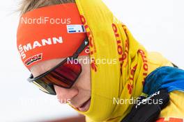 17.03.2021, Oestersund, Sweden, (SWE): Roman Rees (GER) - IBU World Cup Biathlon, training, Oestersund (SWE). www.nordicfocus.com. © Manzoni/NordicFocus. Every downloaded picture is fee-liable.