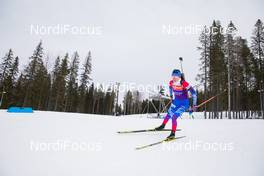 17.03.2021, Oestersund, Sweden, (SWE): Larisa Kuklina (RUS) - IBU World Cup Biathlon, training, Oestersund (SWE). www.nordicfocus.com. © Manzoni/NordicFocus. Every downloaded picture is fee-liable.