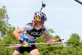 15.08.2021, Wiesbaden, Germany (GER): Marketa Davidova (CZE) - City Biathlon Wiesbaden, Wiesbaden (GER). www.nordicfocus.com. © Deubert/Nordicfocus. For editorial use only. Resale or distribution is prohibited.