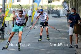 15.08.2021, Wiesbaden, Germany (GER): Philipp Nawrath (GER) - City Biathlon Wiesbaden, Wiesbaden (GER). www.nordicfocus.com. © Deubert/Nordicfocus. For editorial use only. Resale or distribution is prohibited.