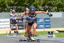 15.08.2021, Wiesbaden, Germany (GER): Ingrid Landmark Tandrevold (NOR) - City Biathlon, Wiesbaden (GER). www.nordicfocus.com. © Deubert/NordicFocus. Every downloaded picture is fee-liable.
