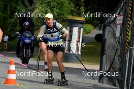 15.08.2021, Wiesbaden, Germany (GER): Yuliia Dzhima (UKR) - City Biathlon Wiesbaden, Wiesbaden (GER). www.nordicfocus.com. © Deubert/Nordicfocus. For editorial use only. Resale or distribution is prohibited.