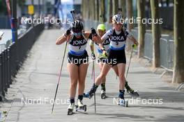 15.08.2021, Wiesbaden, Germany (GER): Lena Haecki (CH) - City Biathlon Wiesbaden, Wiesbaden (GER). www.nordicfocus.com. © Deubert/Nordicfocus. For editorial use only. Resale or distribution is prohibited.