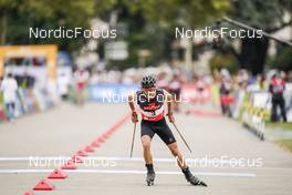 04.09.2021, Annecy, France (FRA): Hugo Lapalus (FRA) - Martin Fourcade Nordic Festival, Annecy (FRA). www.nordicfocus.com. © Thibaut/NordicFocus. Every downloaded picture is fee-liable.